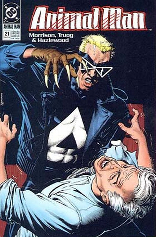 Cover of Animal Man (Vol 1) #21. One of 250,000 Vintage American Comics on sale from Krypton!