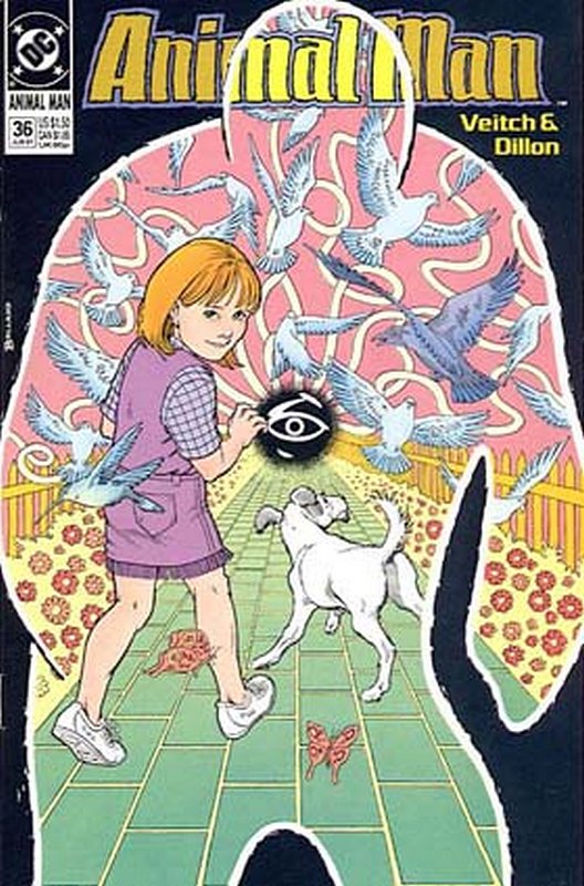 Cover of Animal Man (Vol 1) #36. One of 250,000 Vintage American Comics on sale from Krypton!
