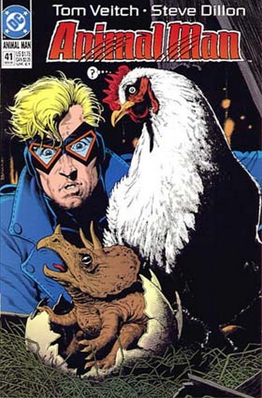 Cover of Animal Man (Vol 1) #41. One of 250,000 Vintage American Comics on sale from Krypton!