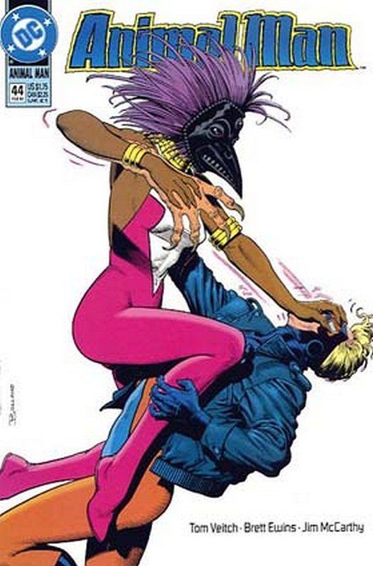 Cover of Animal Man (Vol 1) #44. One of 250,000 Vintage American Comics on sale from Krypton!