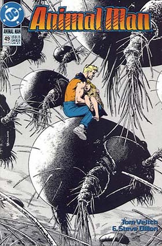 Cover of Animal Man (Vol 1) #49. One of 250,000 Vintage American Comics on sale from Krypton!