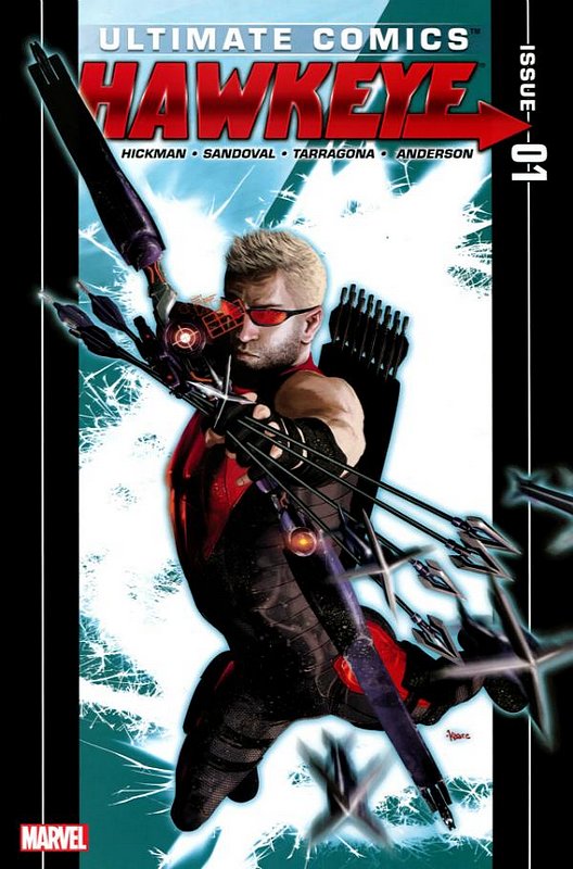 Cover of Ultimate Comics Hawkeye (2011 Ltd) #1. One of 250,000 Vintage American Comics on sale from Krypton!