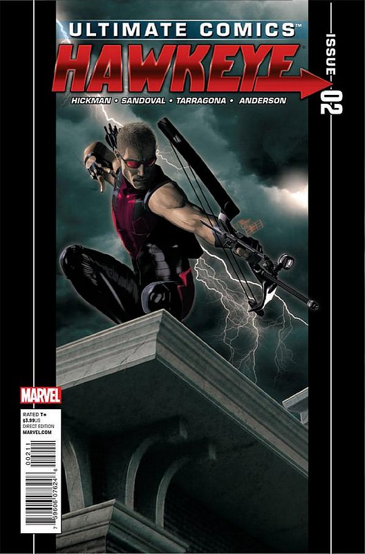 Cover of Ultimate Comics Hawkeye (2011 Ltd) #2. One of 250,000 Vintage American Comics on sale from Krypton!