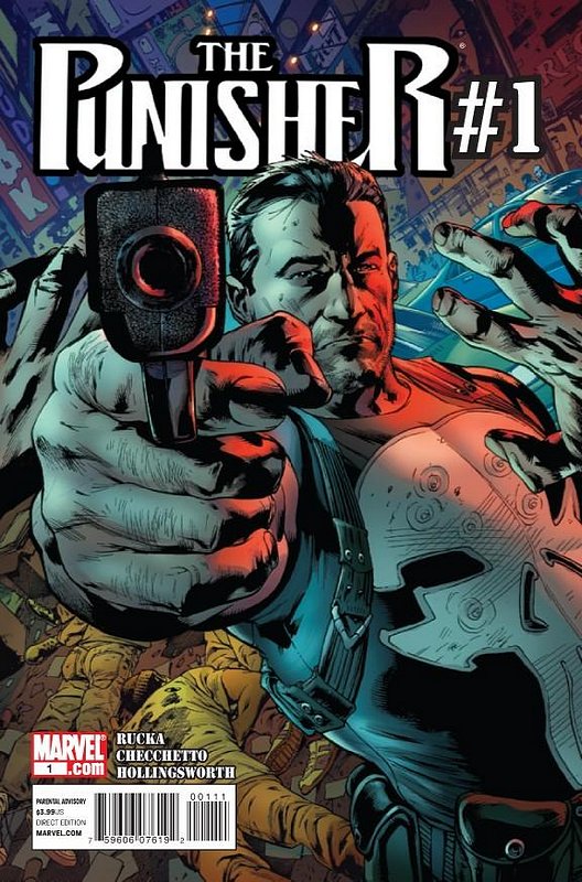 Cover of Punisher (Vol 5) #1. One of 250,000 Vintage American Comics on sale from Krypton!