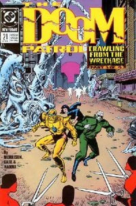 Cover of Doom Patrol (Vol 2) #21. One of 250,000 Vintage American Comics on sale from Krypton!