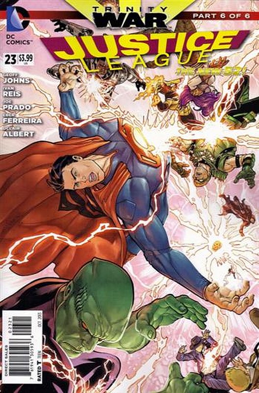Cover of Justice League (Vol 2) #23. One of 250,000 Vintage American Comics on sale from Krypton!