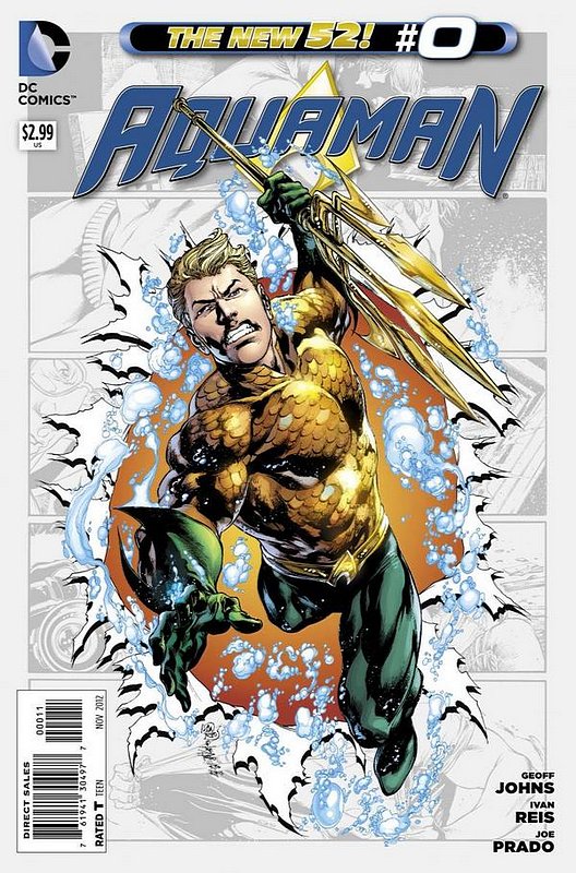 Cover of Aquaman (Vol 5) #0. One of 250,000 Vintage American Comics on sale from Krypton!