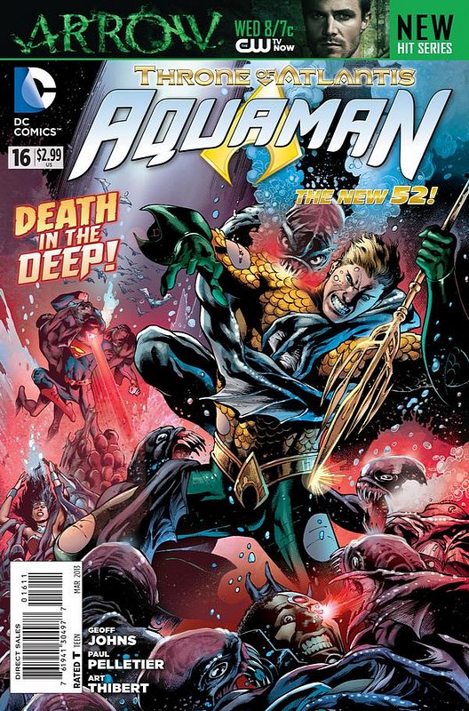 Cover of Aquaman (Vol 5) #16. One of 250,000 Vintage American Comics on sale from Krypton!