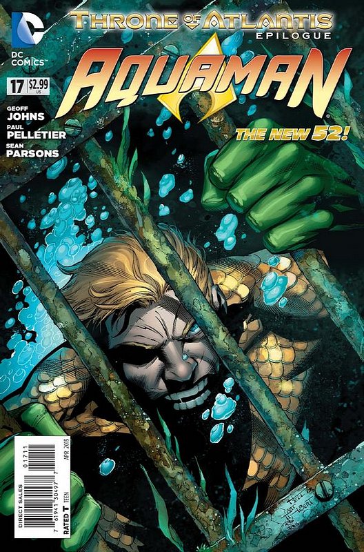 Cover of Aquaman (Vol 5) #17. One of 250,000 Vintage American Comics on sale from Krypton!