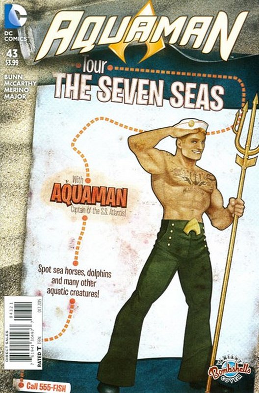 Cover of Aquaman (Vol 5) #43. One of 250,000 Vintage American Comics on sale from Krypton!