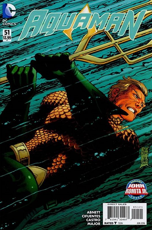 Cover of Aquaman (Vol 5) #51. One of 250,000 Vintage American Comics on sale from Krypton!