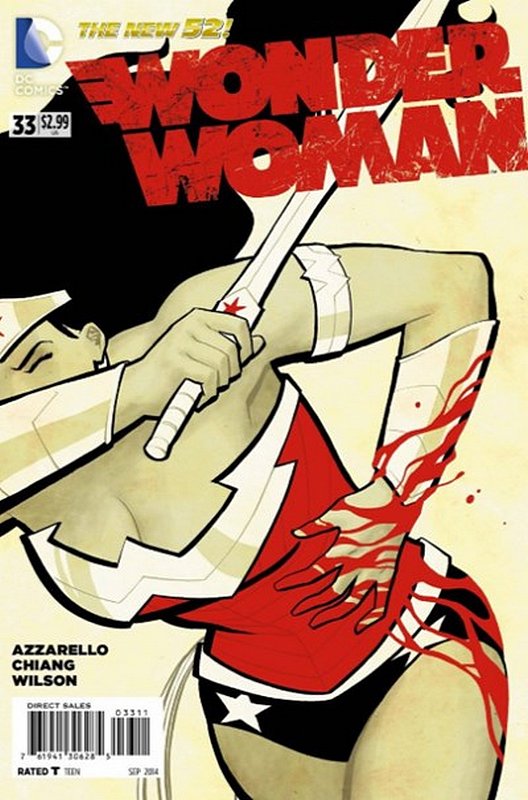 Cover of Wonder Woman (Vol 4) #33. One of 250,000 Vintage American Comics on sale from Krypton!