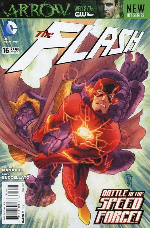 Cover of Flash (Vol 6) #16. One of 250,000 Vintage American Comics on sale from Krypton!