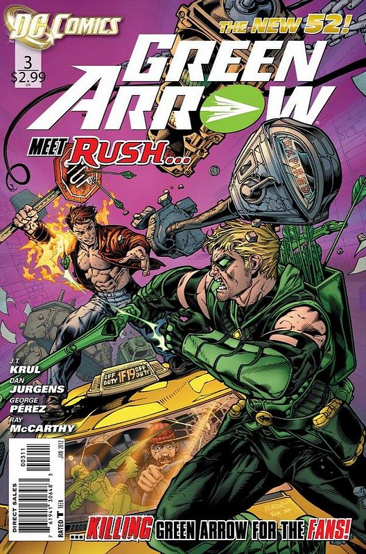 Cover of Green Arrow (Vol 4) #3. One of 250,000 Vintage American Comics on sale from Krypton!
