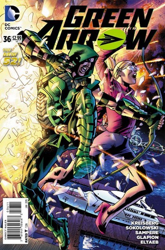 Cover of Green Arrow (Vol 4) #36. One of 250,000 Vintage American Comics on sale from Krypton!