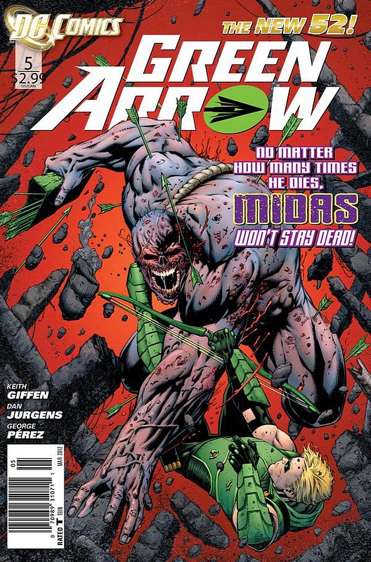 Cover of Green Arrow (Vol 4) #5. One of 250,000 Vintage American Comics on sale from Krypton!