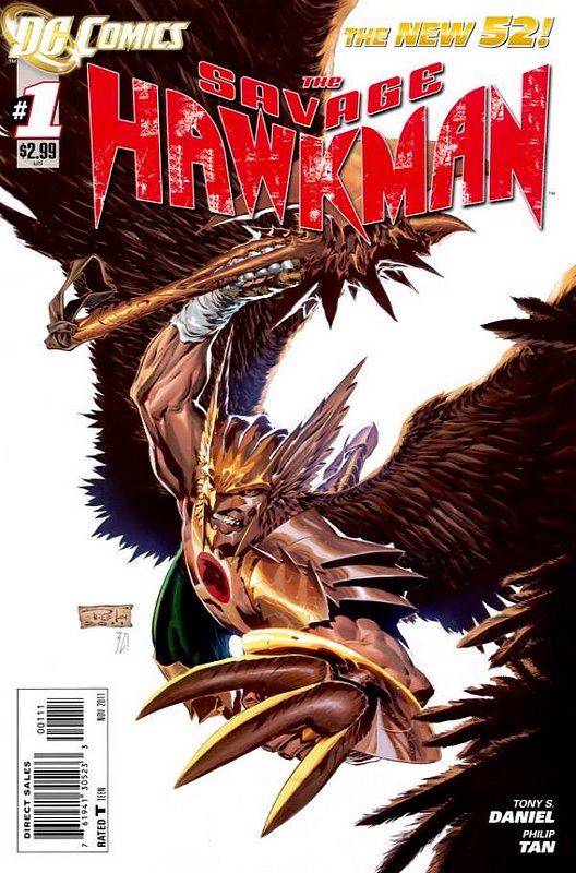 Cover of Savage Hawkman (Vol 1) #1. One of 250,000 Vintage American Comics on sale from Krypton!