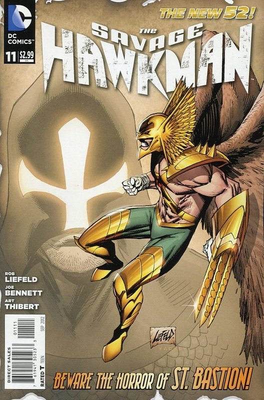 Cover of Savage Hawkman (Vol 1) #11. One of 250,000 Vintage American Comics on sale from Krypton!