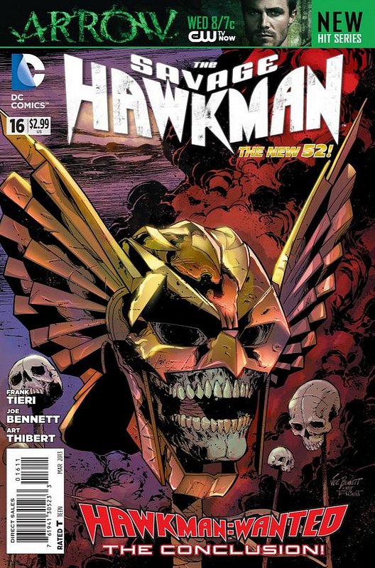 Cover of Savage Hawkman (Vol 1) #16. One of 250,000 Vintage American Comics on sale from Krypton!