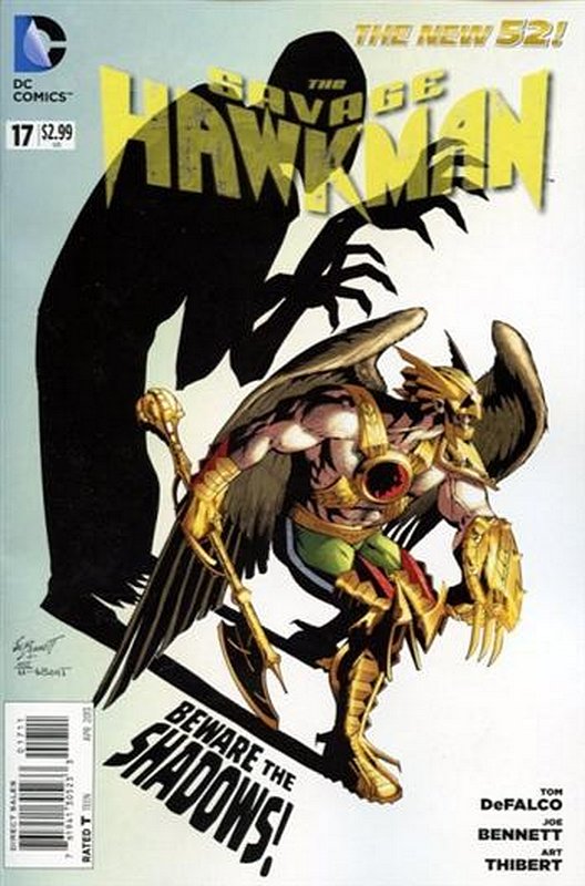 Cover of Savage Hawkman (Vol 1) #17. One of 250,000 Vintage American Comics on sale from Krypton!