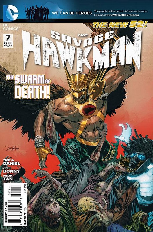 Cover of Savage Hawkman (Vol 1) #7. One of 250,000 Vintage American Comics on sale from Krypton!