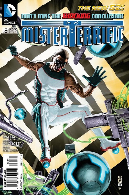 Cover of Mister Terrific (Vol 1) #8. One of 250,000 Vintage American Comics on sale from Krypton!