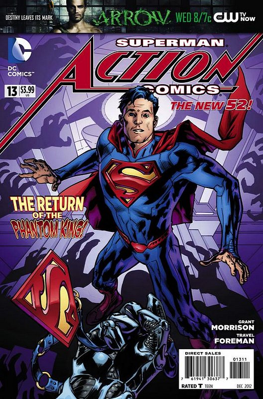 Cover of Action Comics (Vol 2) #13. One of 250,000 Vintage American Comics on sale from Krypton!