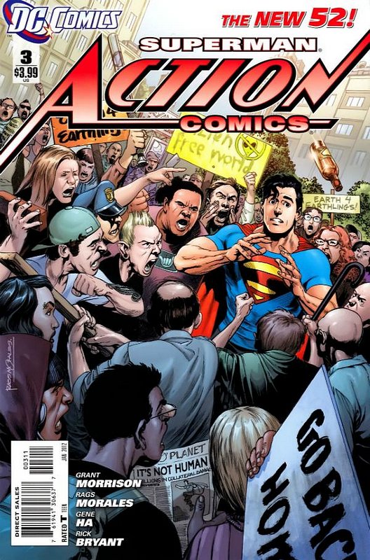 Cover of Action Comics (Vol 2) #3. One of 250,000 Vintage American Comics on sale from Krypton!
