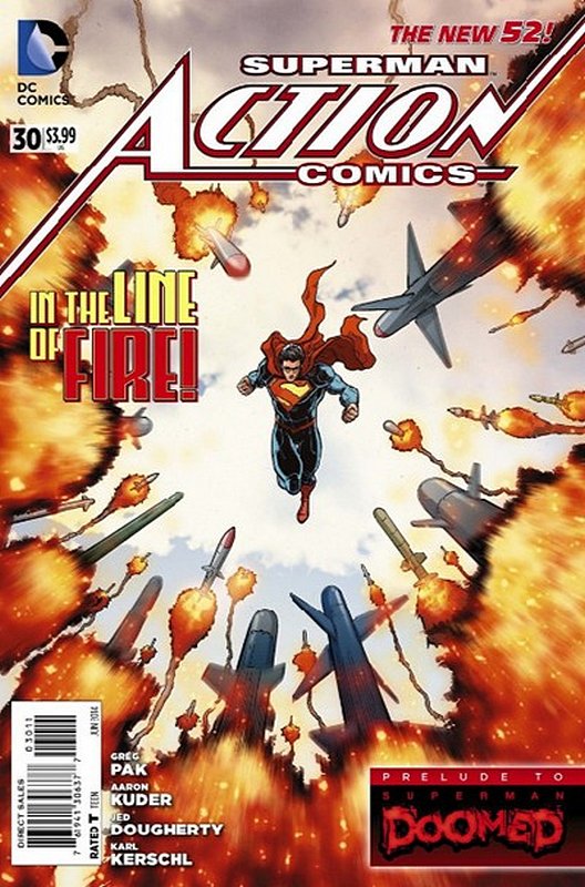 Cover of Action Comics (Vol 2) #30. One of 250,000 Vintage American Comics on sale from Krypton!