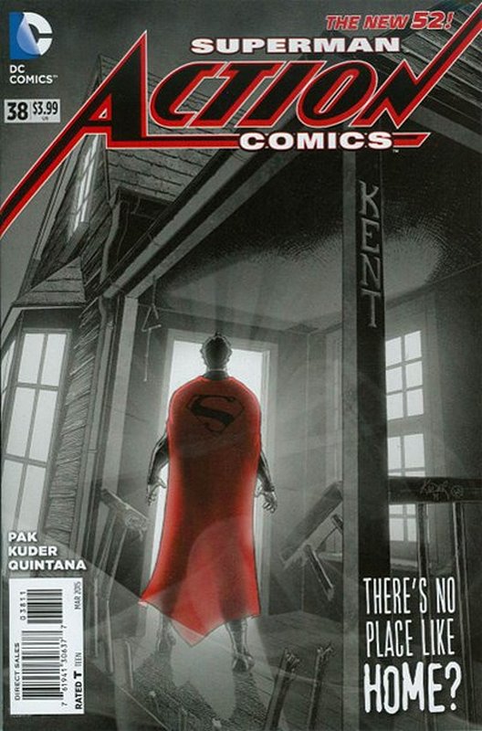 Cover of Action Comics (Vol 2) #38. One of 250,000 Vintage American Comics on sale from Krypton!