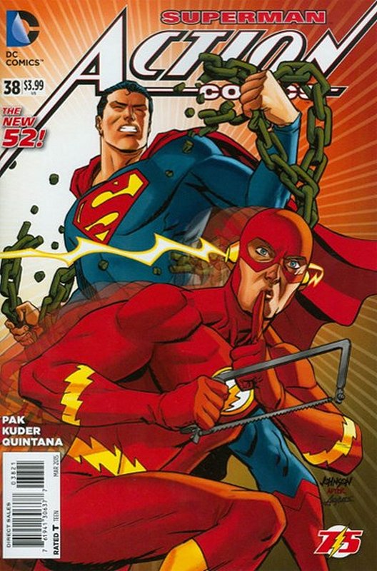 Cover of Action Comics (Vol 2) #38. One of 250,000 Vintage American Comics on sale from Krypton!