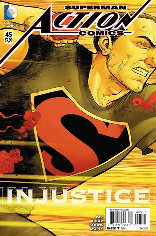 Cover of Action Comics (Vol 2) #45. One of 250,000 Vintage American Comics on sale from Krypton!