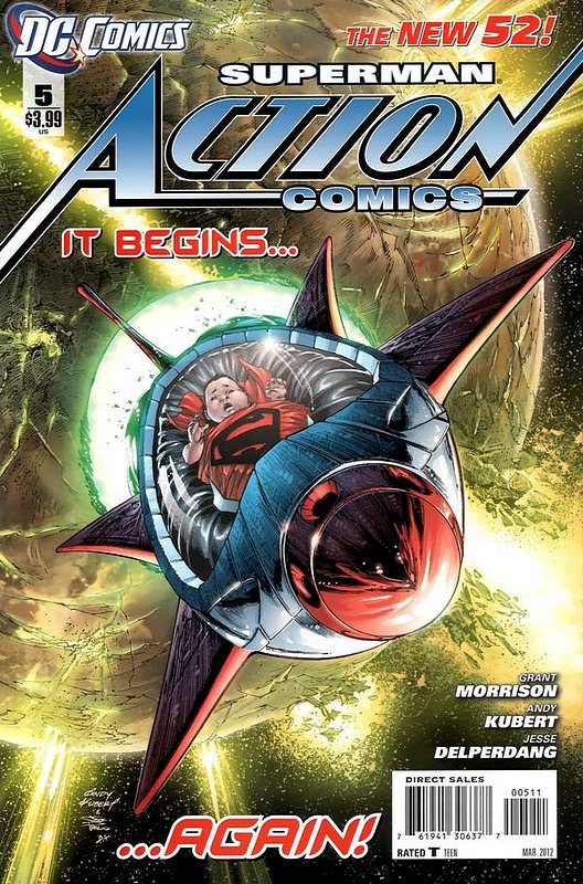Cover of Action Comics (Vol 2) #5. One of 250,000 Vintage American Comics on sale from Krypton!