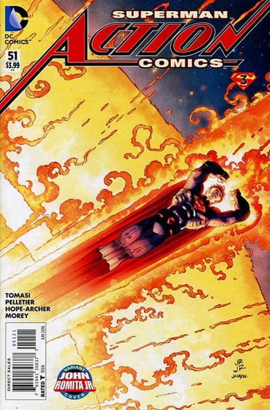 Cover of Action Comics (Vol 2) #51. One of 250,000 Vintage American Comics on sale from Krypton!