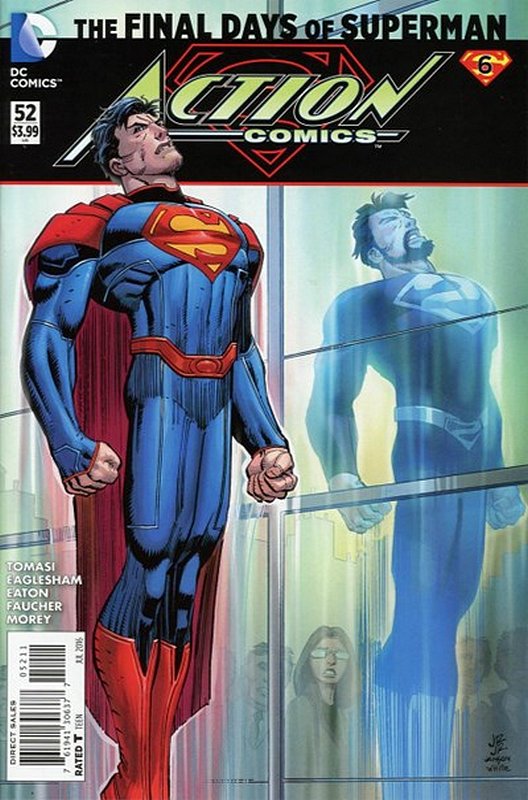 Cover of Action Comics (Vol 2) #52. One of 250,000 Vintage American Comics on sale from Krypton!