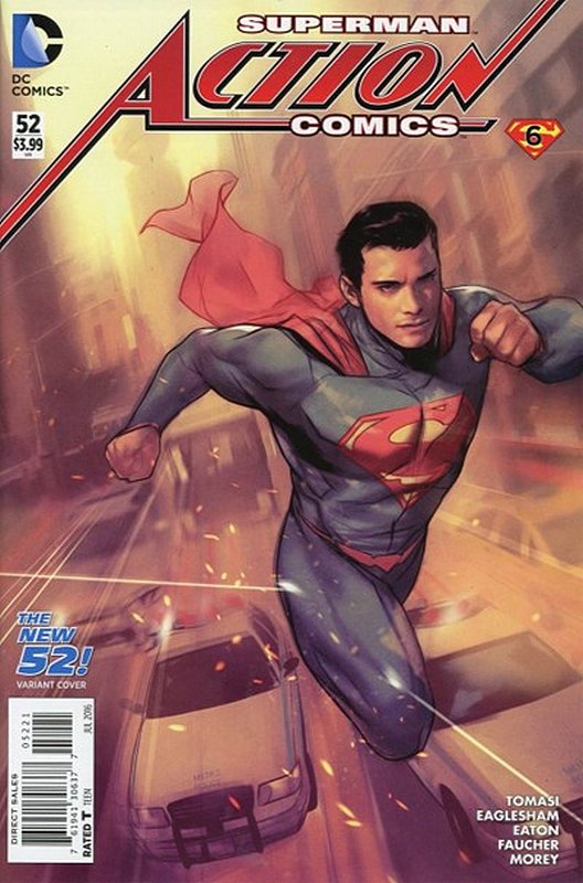 Cover of Action Comics (Vol 2) #52. One of 250,000 Vintage American Comics on sale from Krypton!