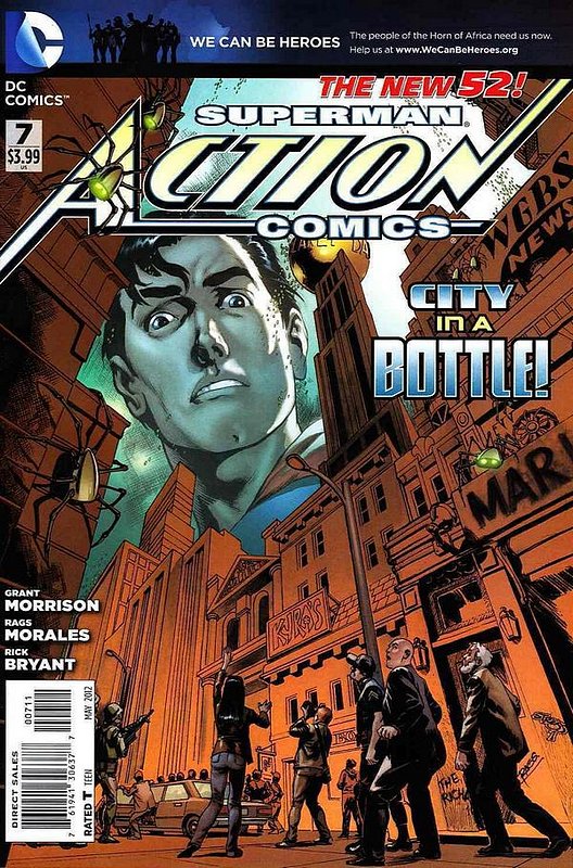 Cover of Action Comics (Vol 2) #7. One of 250,000 Vintage American Comics on sale from Krypton!