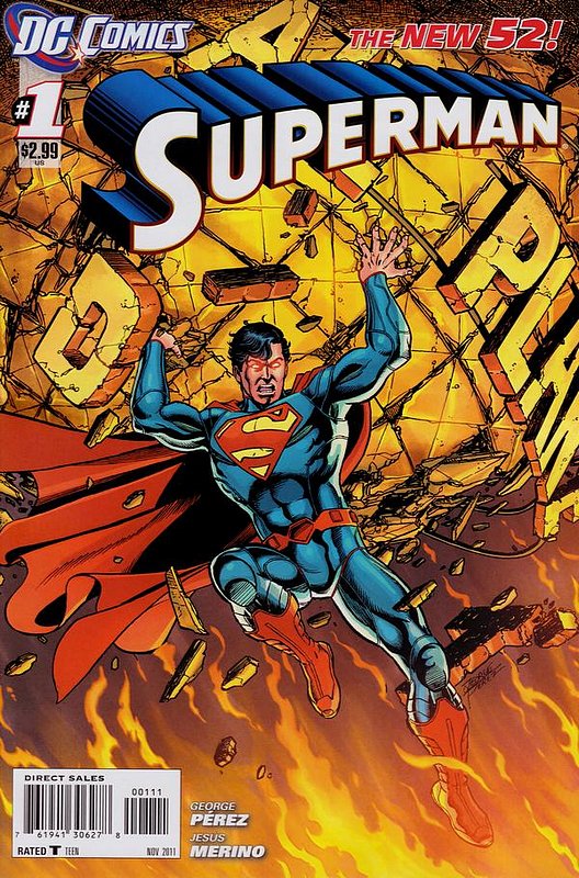 Cover of Superman (Vol 4) #1. One of 250,000 Vintage American Comics on sale from Krypton!