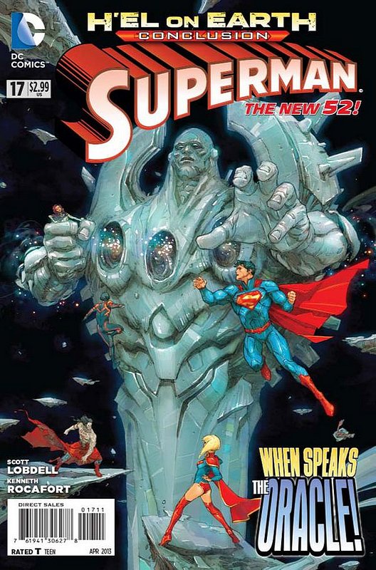 Cover of Superman (Vol 4) #17. One of 250,000 Vintage American Comics on sale from Krypton!