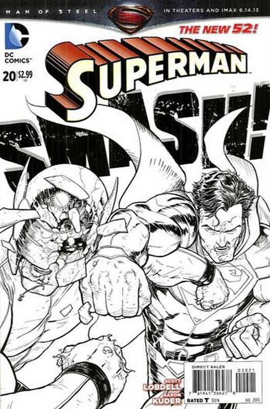 Cover of Superman (Vol 4) #20. One of 250,000 Vintage American Comics on sale from Krypton!