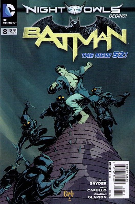 Cover of Batman (Vol 2) #8. One of 250,000 Vintage American Comics on sale from Krypton!