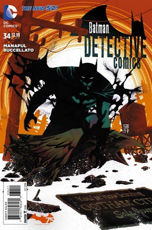 Cover of Detective Comics (Vol 2) #34. One of 250,000 Vintage American Comics on sale from Krypton!