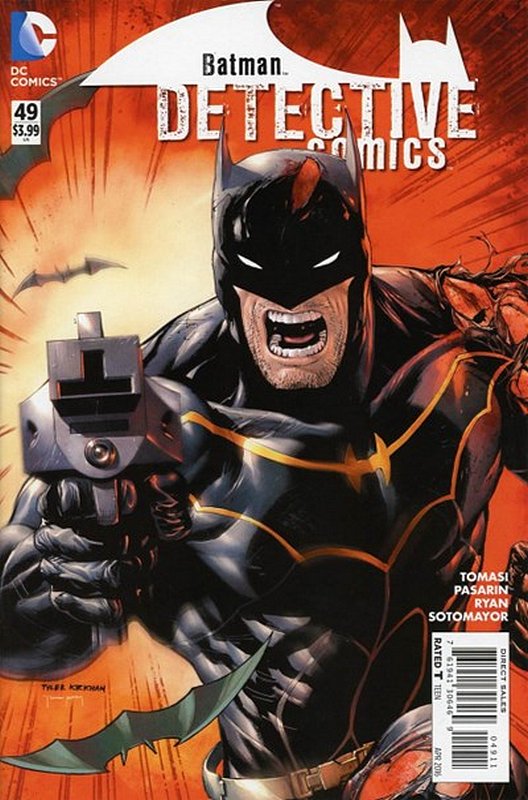 Cover of Detective Comics (Vol 2) #49. One of 250,000 Vintage American Comics on sale from Krypton!