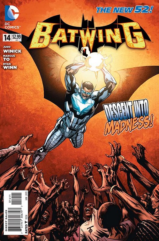 Cover of Batwing (Vol 1) #14. One of 250,000 Vintage American Comics on sale from Krypton!