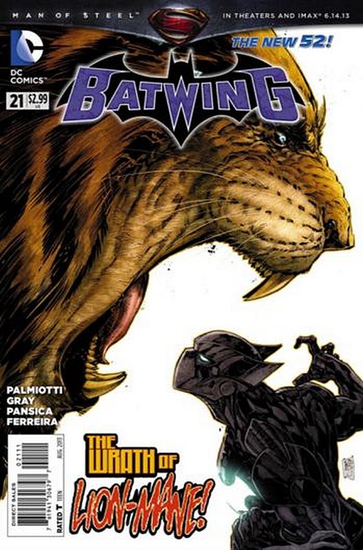 Cover of Batwing (Vol 1) #21. One of 250,000 Vintage American Comics on sale from Krypton!