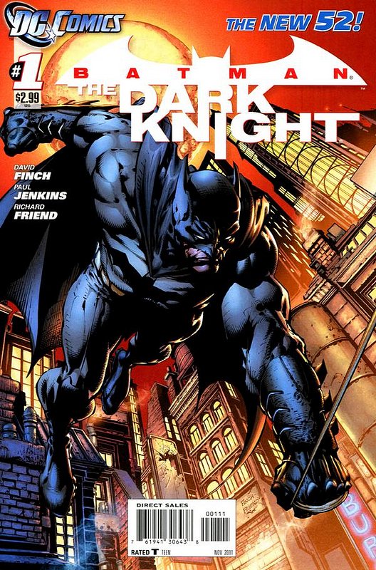 Cover of Batman: The Dark Knight (Vol 2) #1. One of 250,000 Vintage American Comics on sale from Krypton!