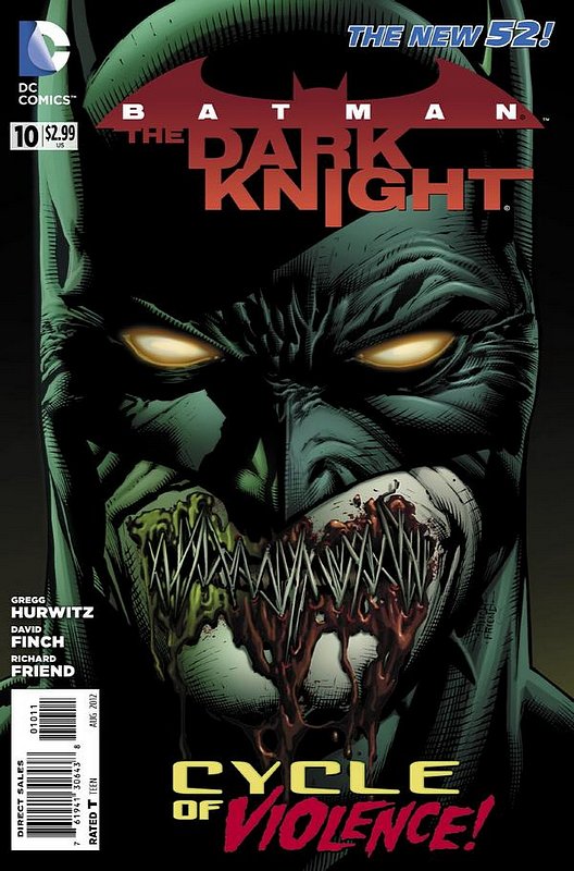 Cover of Batman: The Dark Knight (Vol 2) #10. One of 250,000 Vintage American Comics on sale from Krypton!