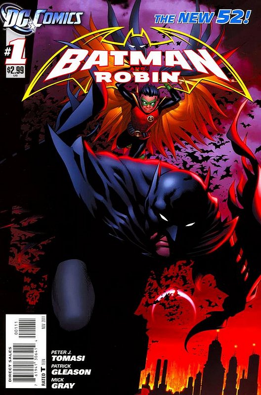 Cover of Batman and Robin (Vol 2) #1. One of 250,000 Vintage American Comics on sale from Krypton!