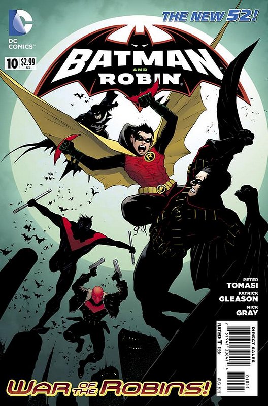 Cover of Batman and Robin (Vol 2) #10. One of 250,000 Vintage American Comics on sale from Krypton!
