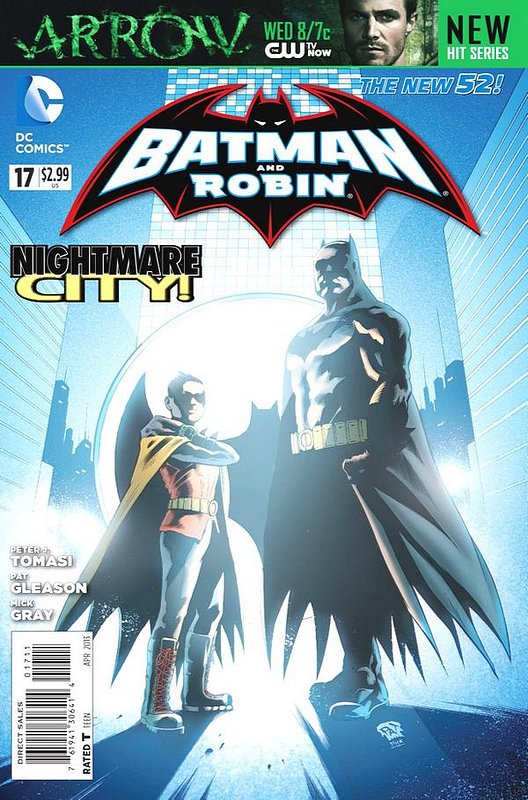 Cover of Batman and Robin (Vol 2) #17. One of 250,000 Vintage American Comics on sale from Krypton!